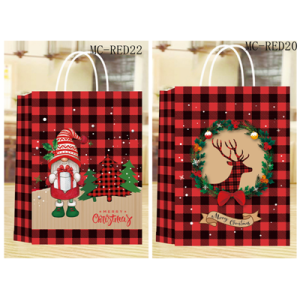 Christmas Kraft Bags | Environmental Friendly Gift Bags